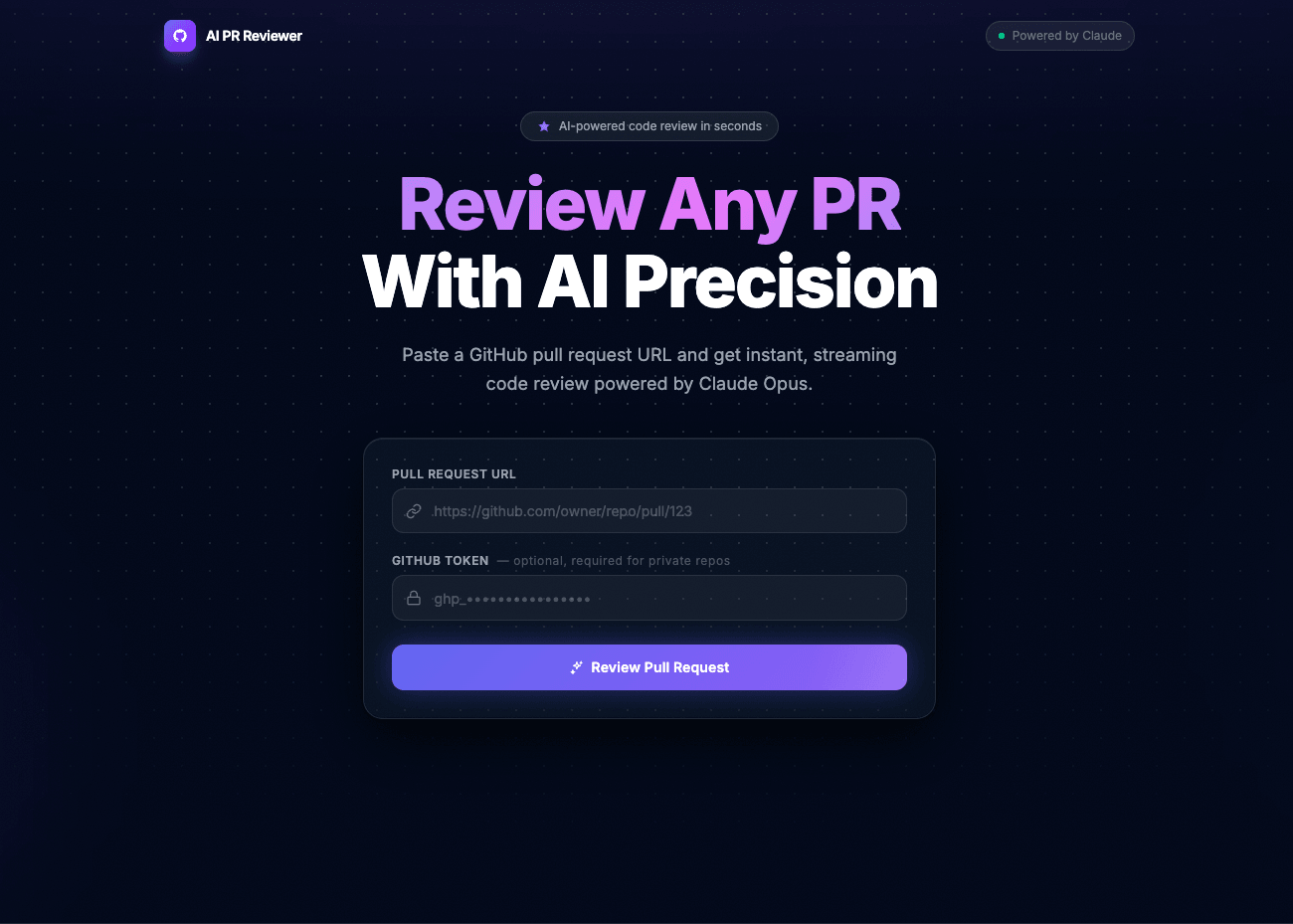 AI PR Reviewer